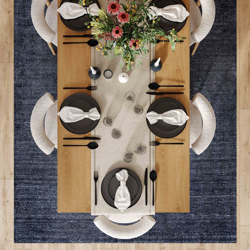 Nolan Wood Rectangular Dining Table