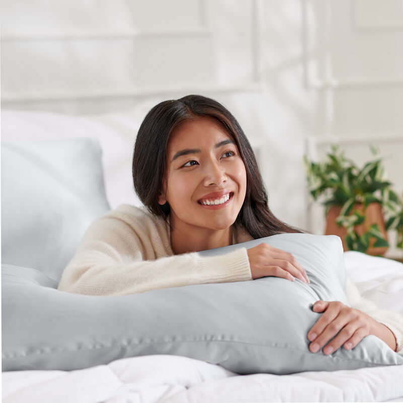 100% Mulberry Silk Pillowcase Set for Hair and Skin with Zipper Closure image number 3