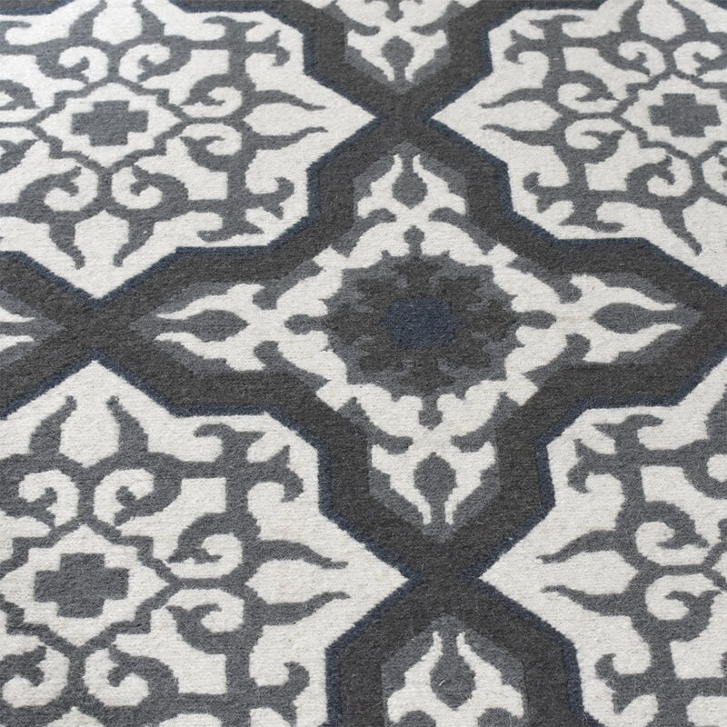 Rugsotic Carpets Hand Knotted Sumak Wool Size Area Rug Contemporary Size SW0004 image number 3