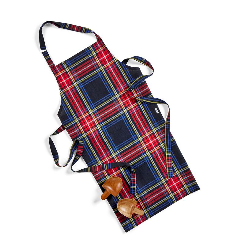 Solino Home 100% Pure Linen Apron - Linen Bib Apron