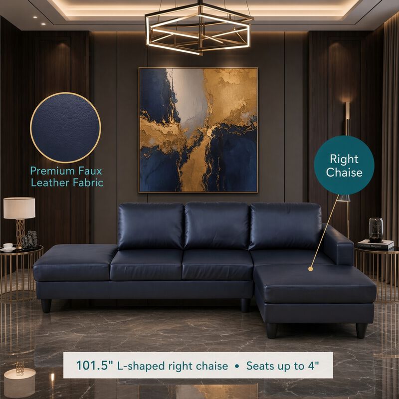 Sowosp L‑Shaped Sectional Sofa image number 3