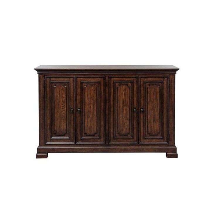 Liberty Furniture Armand Buffet in Antique Brownstone