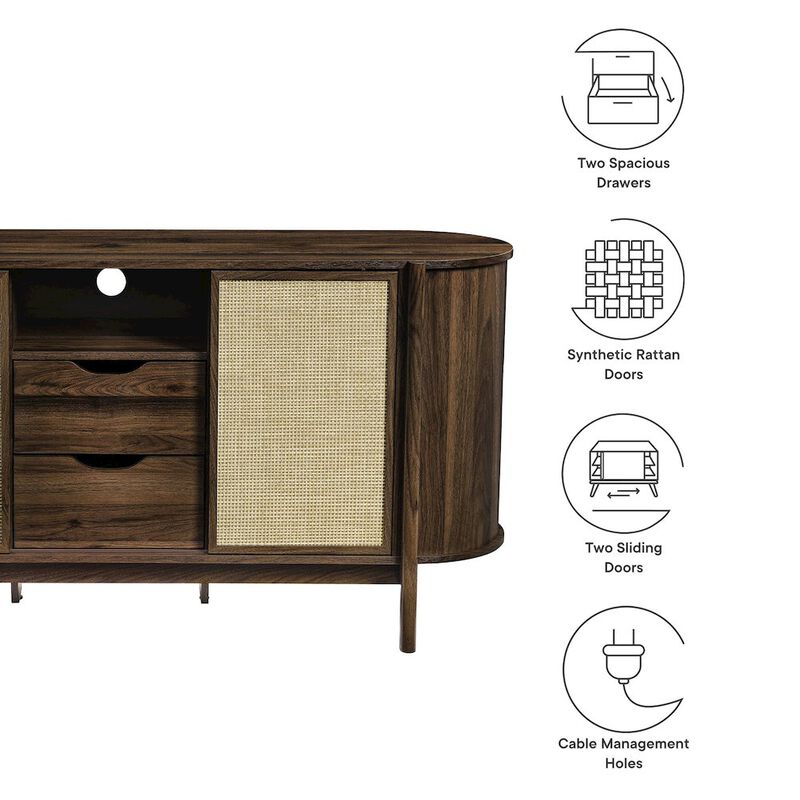 Reid 63" Curved Sideboard image number 2