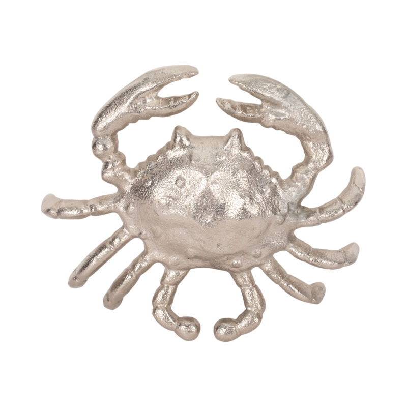 Metal, 7" Crab Deco Silver image number 5