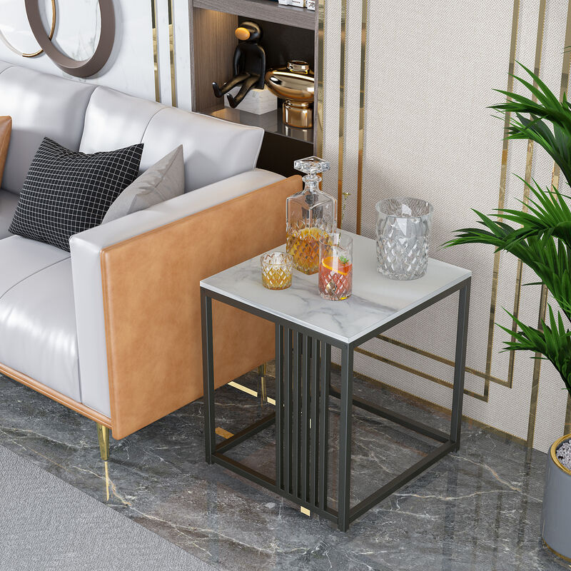 Heavy Duty Sintered Stone Side Table image number 2