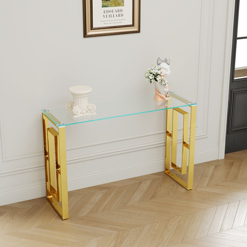 Modern console table - Stylish design for living room or entryway