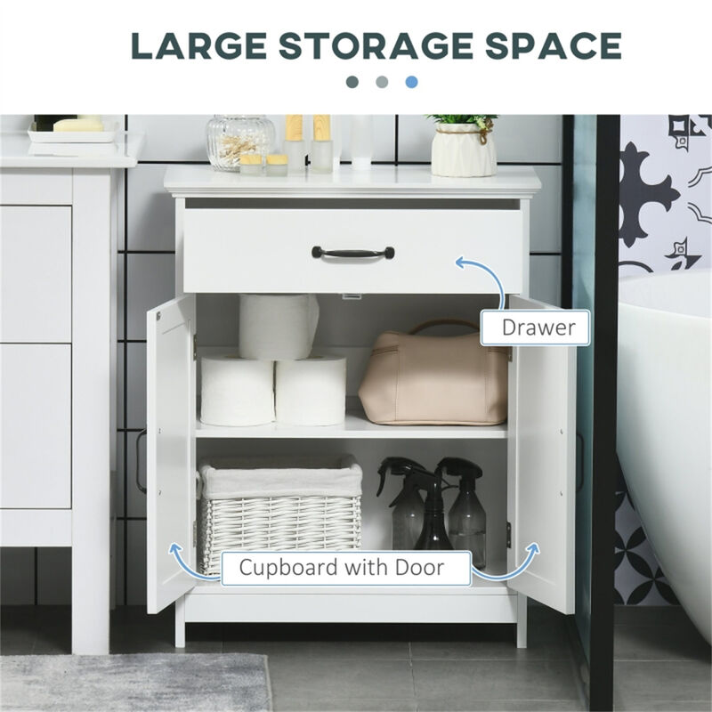 Bathroom Storage Cabinet with Shelves for Organizing Toiletries