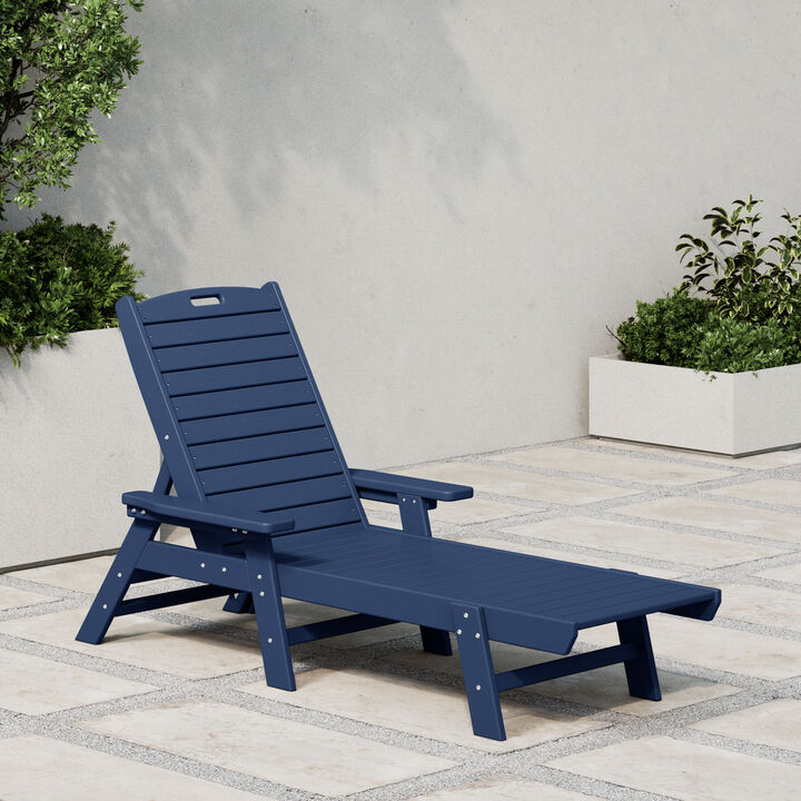 WestinTrends Poly Reclining Chaise Lounge