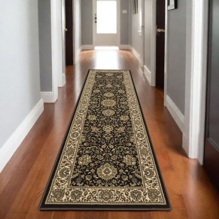 HomeRoots Oriental Runner Rug