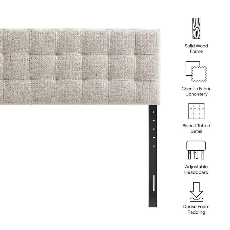 Lily Upholstered Full Size Headboard image number 2