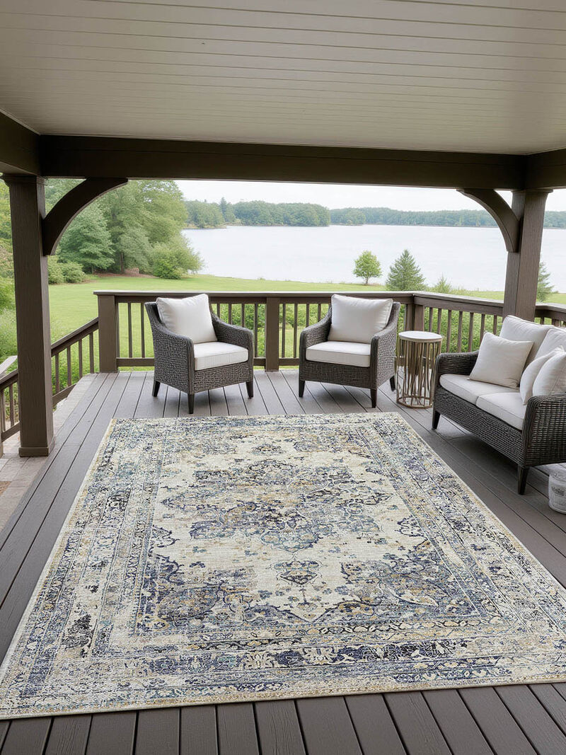 Jericho JC6 Linen 3' x 5' Rug