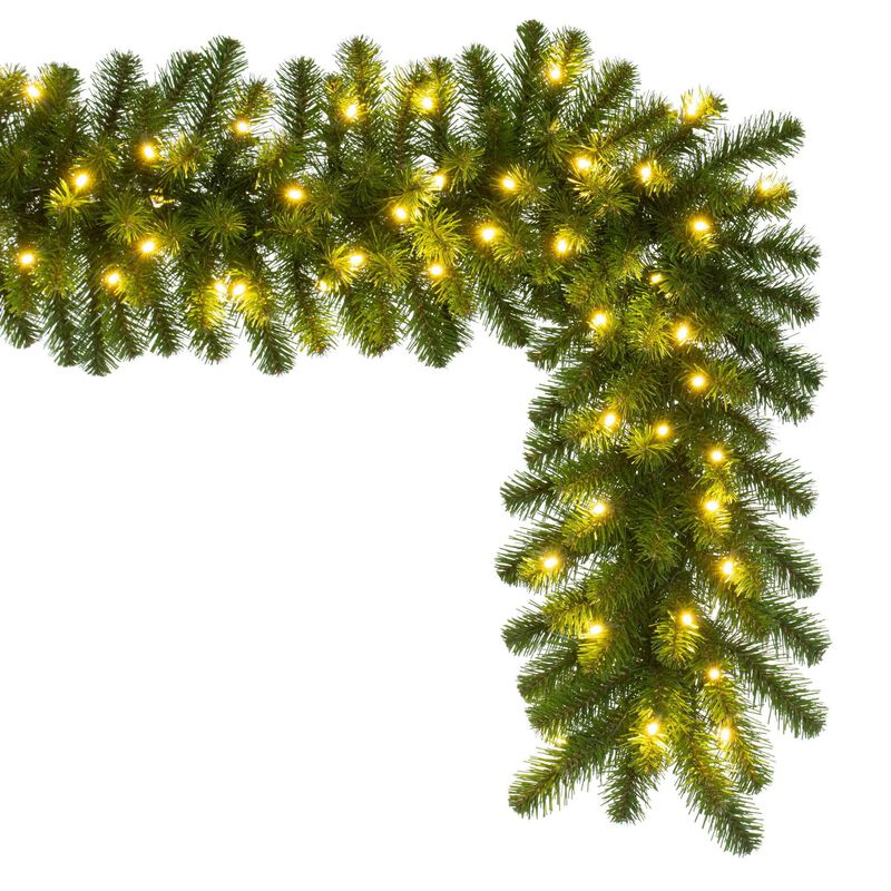 Vickerman 9' x 14" Deluxe Sequoia Garland WA 100WW image number 2