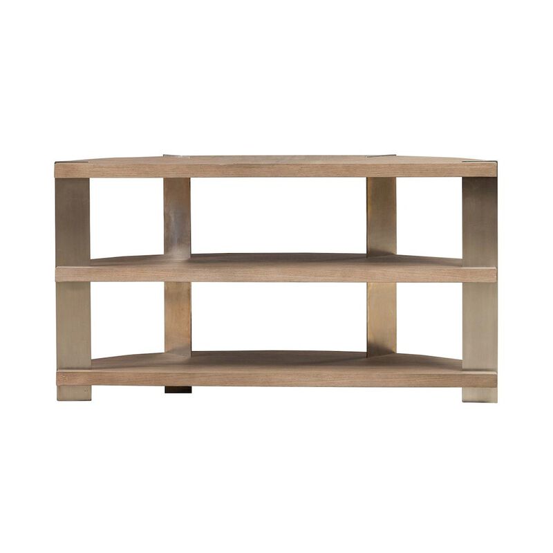 Liberty Furniture Harlow Living Room Sofa Table  - Sandstone & Satin Nickel image number 4
