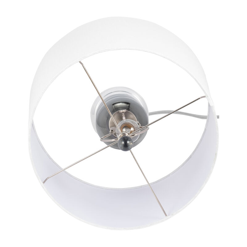Glass 28" Orbs Table Lamp, Smoke image number 4