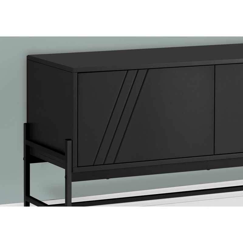 Monarch Specialties - Tv Stand, 60 Inch, Console, Media Entertainment Center, Storage Cabinet, Living Room, Bedroom, Contemporary, Modern