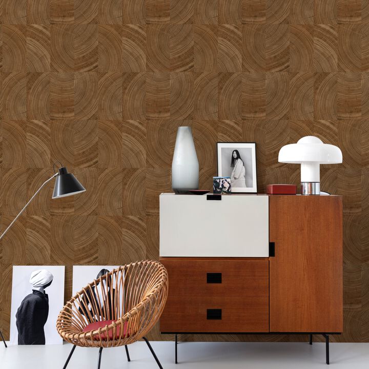 Karuna Photographic Motive Brown Wallpaper KRA69102