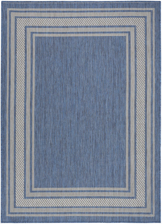 HomeRoots Geometric Indoor Outdoor Area Rug