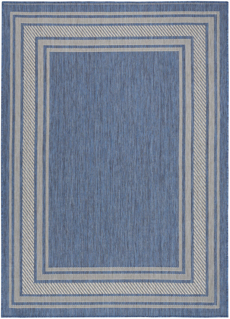 HomeRoots Geometric Indoor Outdoor Area Rug image number 0