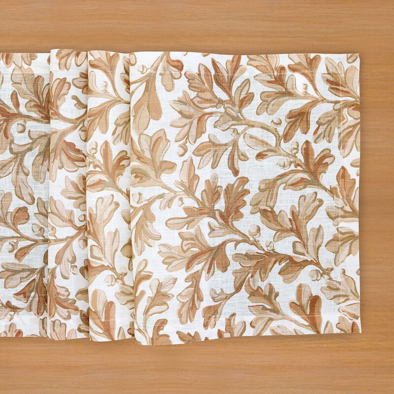 Linen Table Runner - Fallen Leaves image number 2