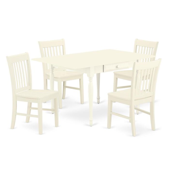 Dining Room Set Linen White