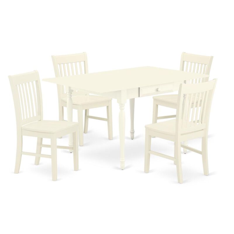 Dining Room Set Linen White