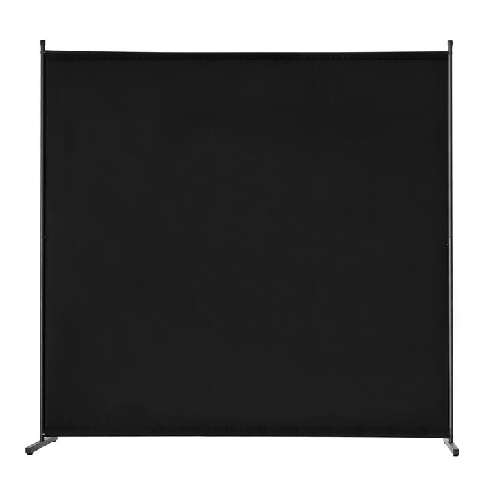 Single Panel Privacy Screen Divider, Freestanding Room Partition for Bedroom, Office & Home