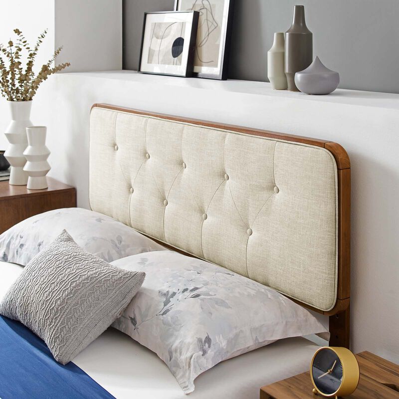 Modway - Bridgette Twin Wood Platform Bed with Angular Frame image number 1