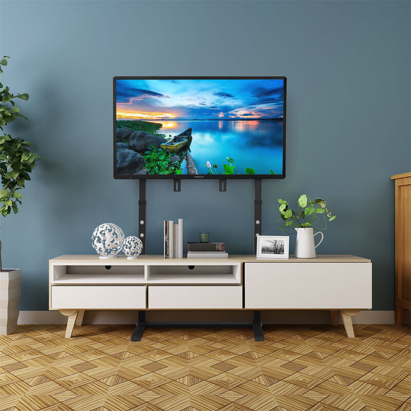 Universal TV Floor Stand Bracket Height Adjustable Stable For 32&rdquo;-85&rdquo; LED LCD image number 2