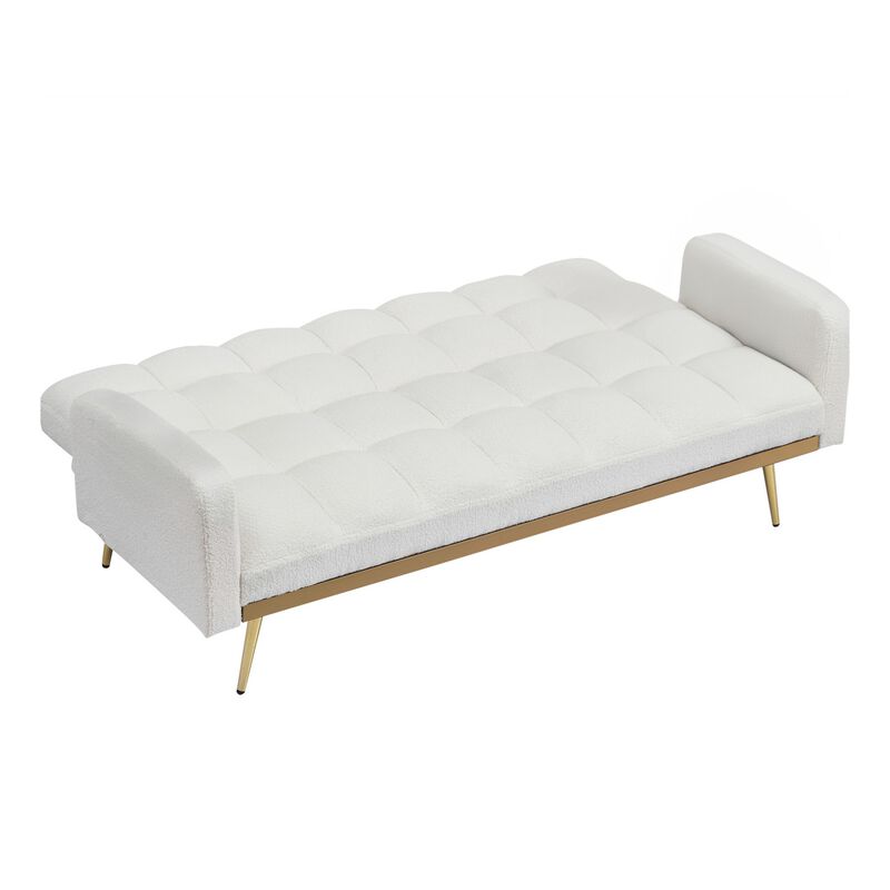 Wosdik Teddy Fleece Adjustable Futons image number 6