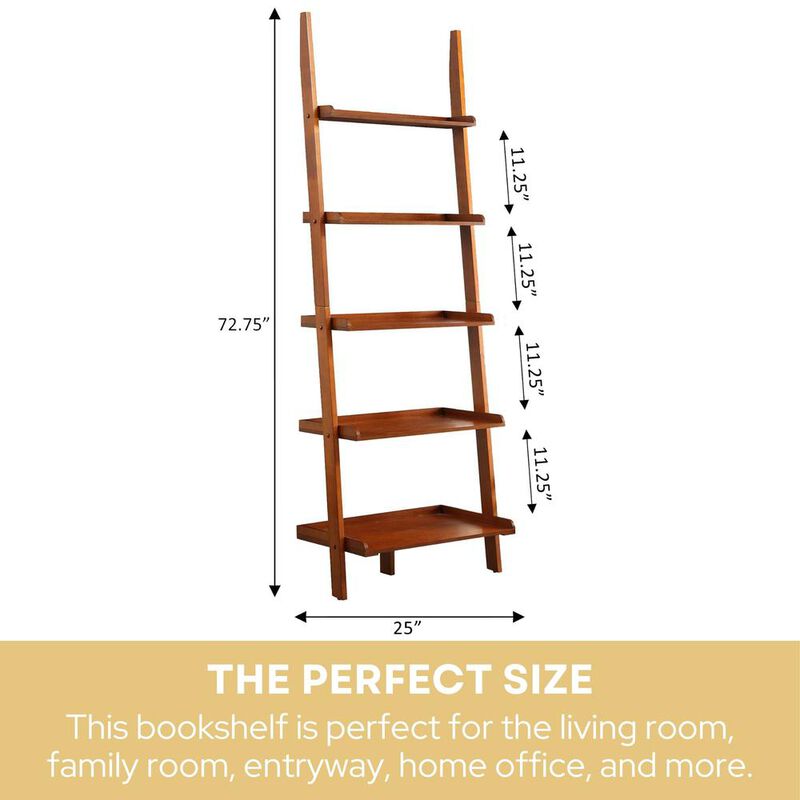 Convience Concept, Inc. American Heritage Bookshelf Ladder