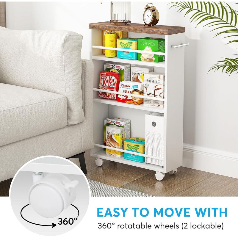 4-Tier Storage Cart image number 3