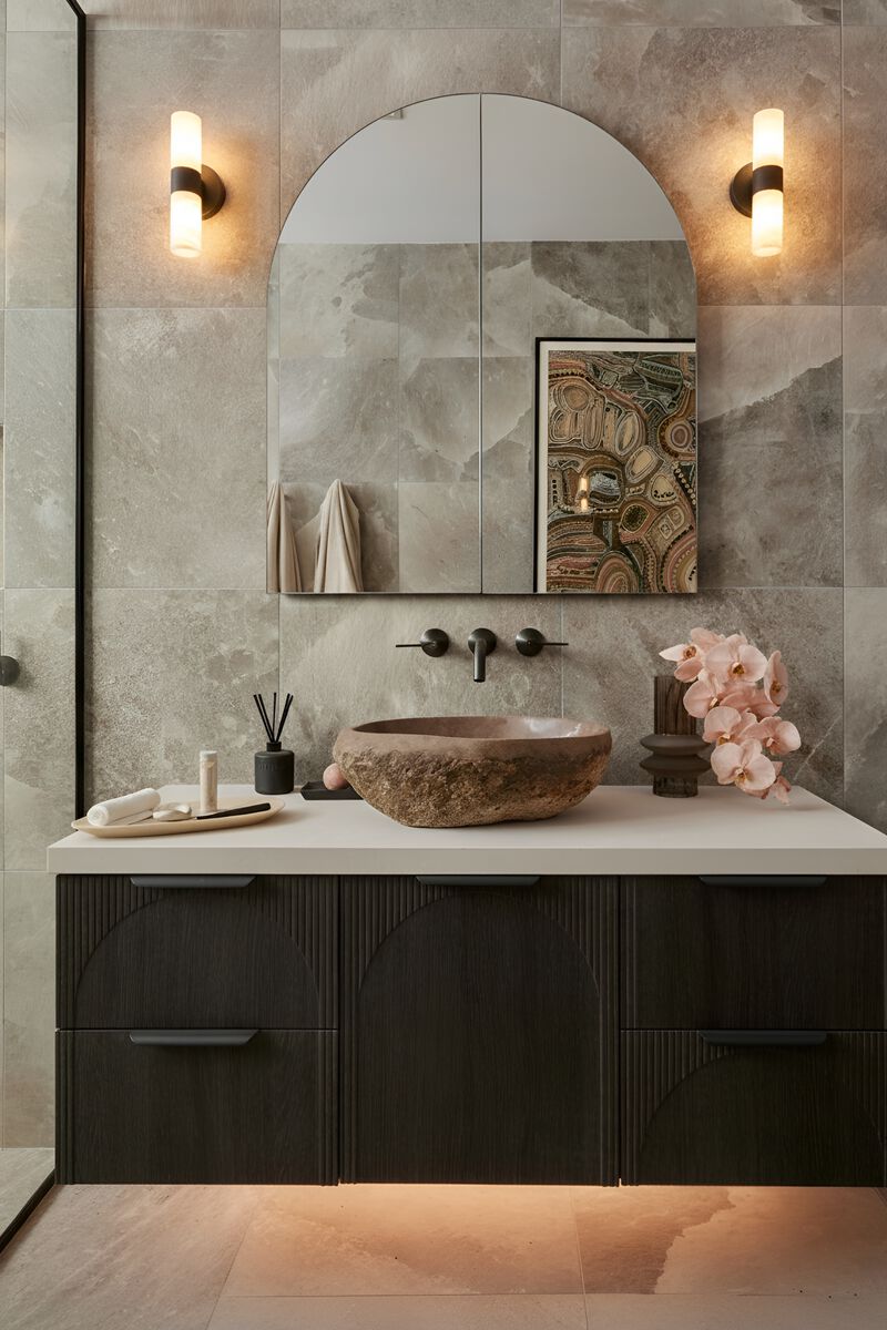 Beacon Lighting Luella 2-Light Alabaster Wall Sconce Modern LED Wall Light image number 7