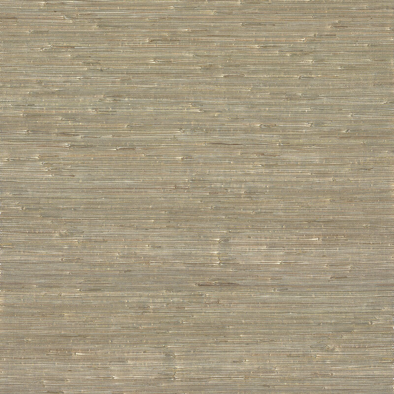 Iriga Gold Grasscloth Wallpaper image number 0