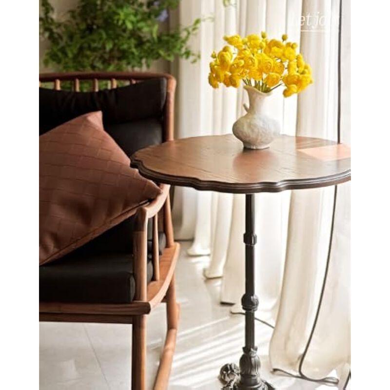 18 Piece Yellow Artificial Ranunculus Flower Stems Wedding Centerpiece Decor image number 3