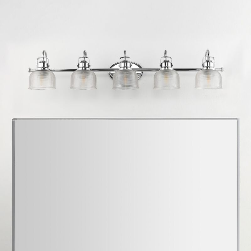 Virginia Metal/Glass LED Vanity Light