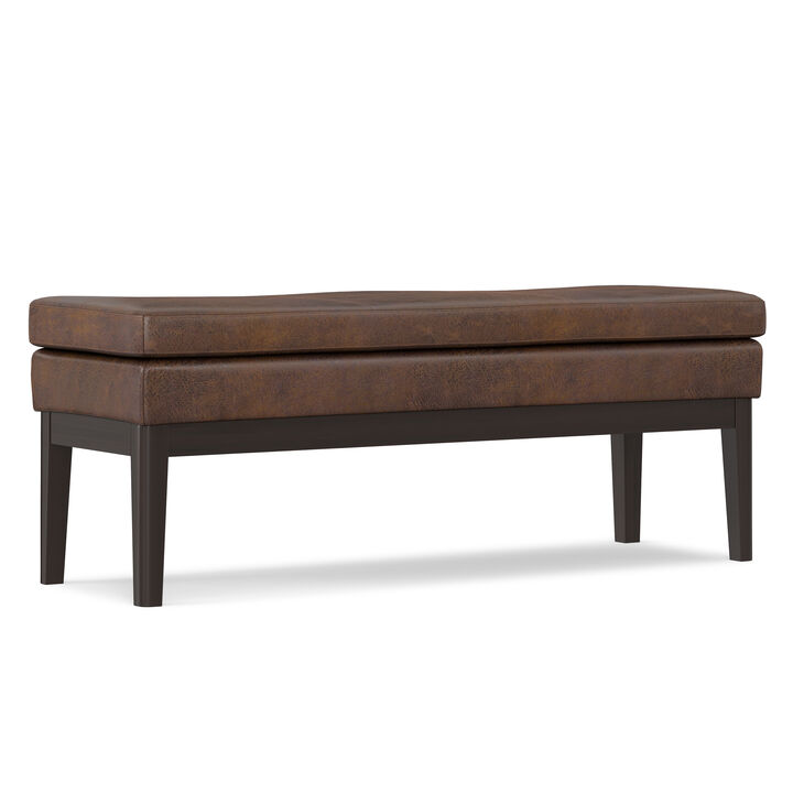 Simpli Home Carlson Ottoman Bench