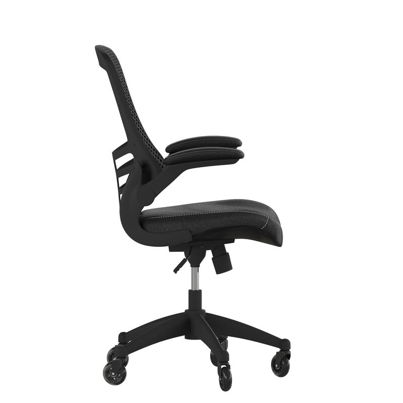 Kelista Desk Chair with Transparent Roller Wheels