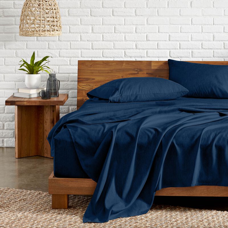 Ultra Soft Heathered Sheet Set image number 1