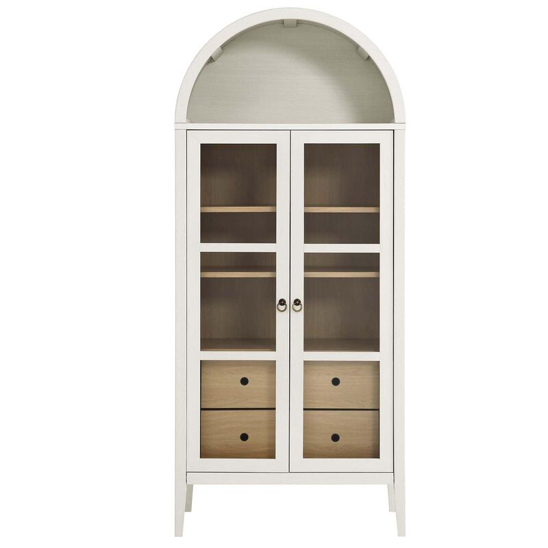 Nolan Tall Arched Storage Display Cabinet image number 4