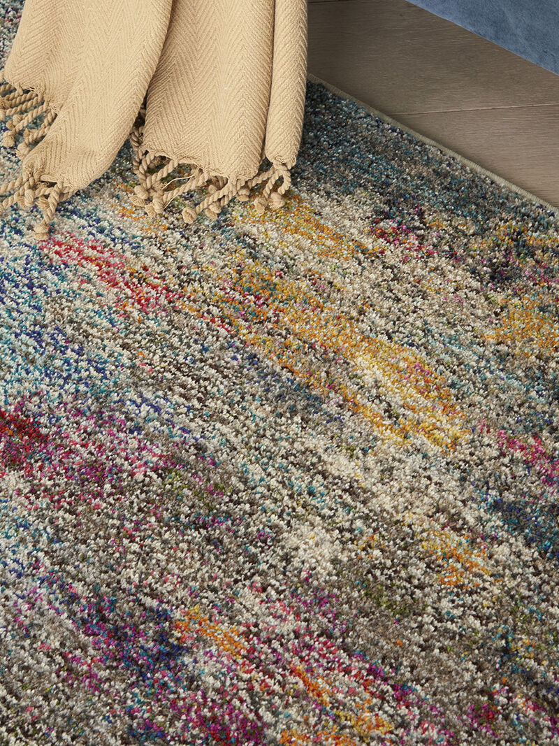 Celestial CES16 Multicolor 3'11" x 5'11" Rug