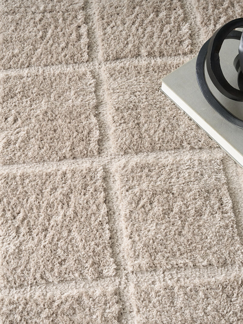 West End Ave WTE01 Beige 6' x 9' Rug