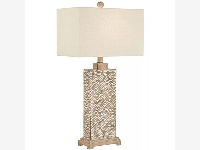 Caldwell Rustic Farmhouse Table Lamps Tall Set of 2 image number 3