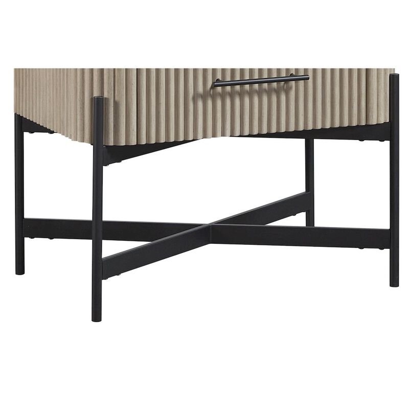 Fisher Park Nightstand - Taupe