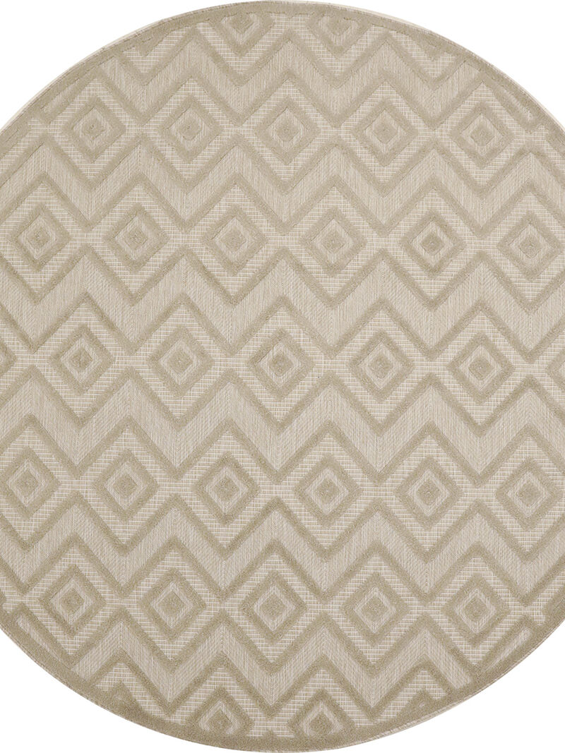 Versatile NRV01 Cream 8' x Round Rug image number 0