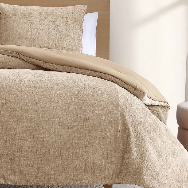 Beige Vintage Chenille 3 pc King image number 3