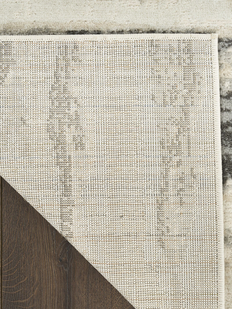 Serenity Home SRH12 Gray/Multicolor 5'3" x 7'3" Rug