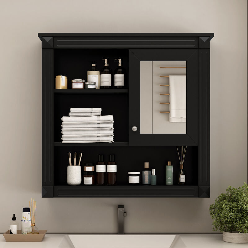 Merax Bathroom Wall Cabinet with Mirror