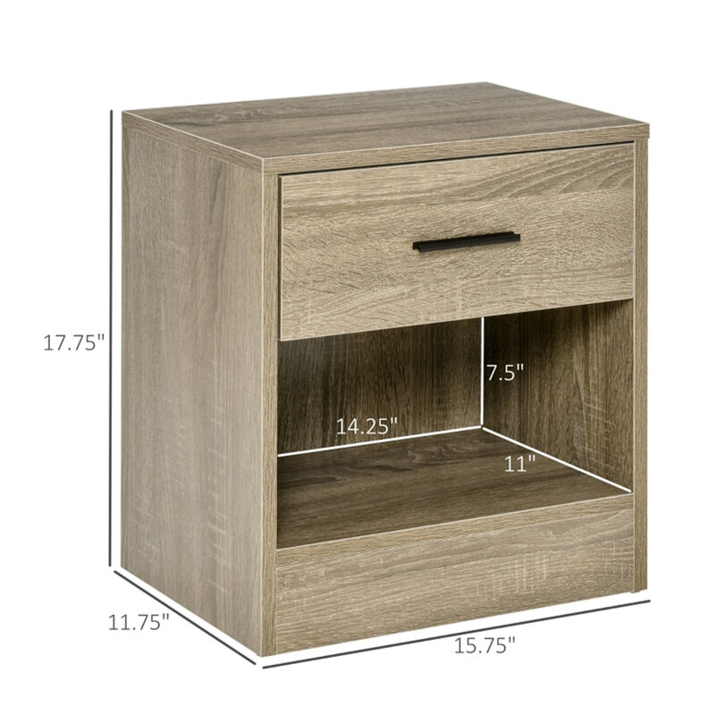 Side Table Compact End Table for Small Spaces For Home