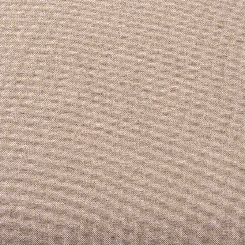 Baxton Studio Genesis Cream Fabric and Dark Brown Finished Wood 2-Piece Dining Chair Set