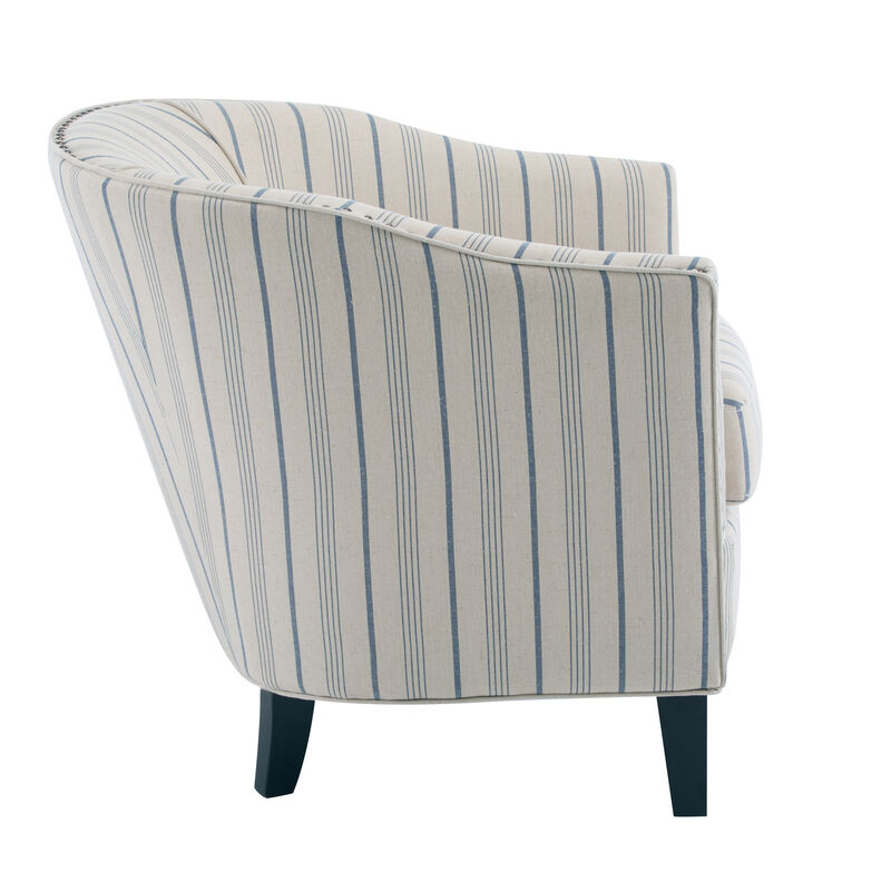 Christopher Knight Home Shane Contemporary Upholstered Club Chair with Nailhead Trim